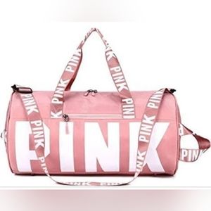NWT VS PINK Duffle Bag Light Pink